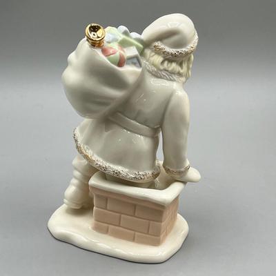 LOT 38: Lenox Santa Claus Collection