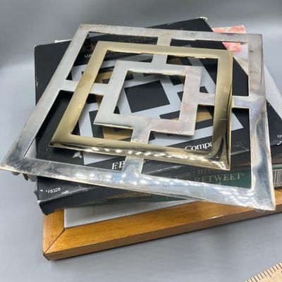 LOT 40 Collection of Trivets - Rogers Silverplate and More