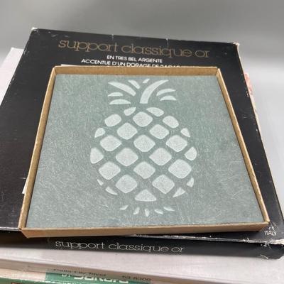 LOT 40 Collection of Trivets - Rogers Silverplate and More