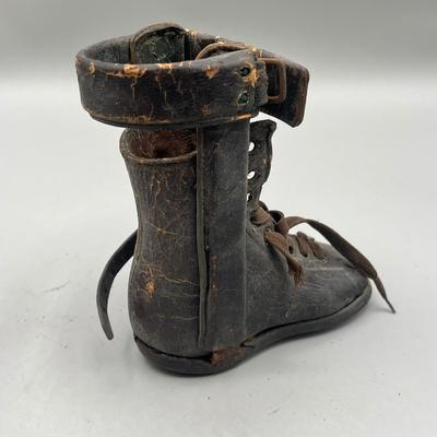 LOT 41: Antique Victorian Children's Corrective Medical Shoes