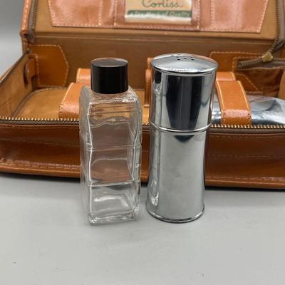 LOT 42: Vintage Corliss Leather Travel Case