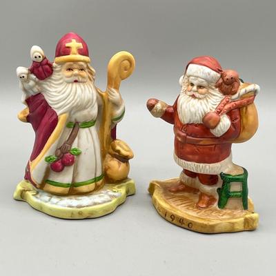 LOT 44: International Santa Claus Christmas Figurines