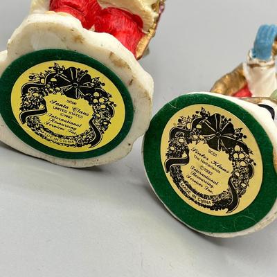 LOT 44: International Santa Claus Christmas Figurines