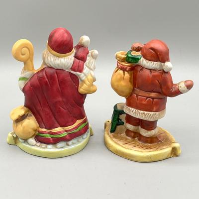 LOT 44: International Santa Claus Christmas Figurines