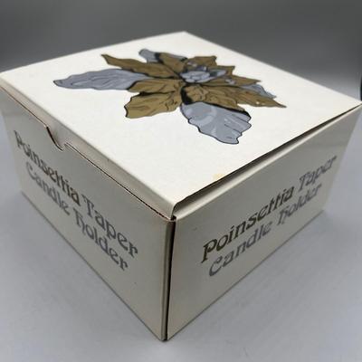 LOT 45: Christmas Decoration - Candle Holders - In Original Boxes