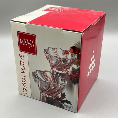 LOT 45: Christmas Decoration - Candle Holders - In Original Boxes