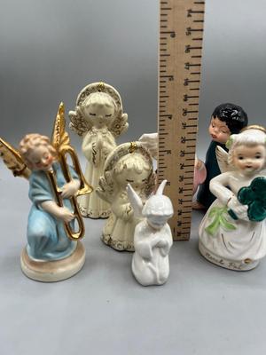 LOT 49: Christmas Decorations - Angel Figurines