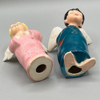 LOT 49: Christmas Decorations - Angel Figurines