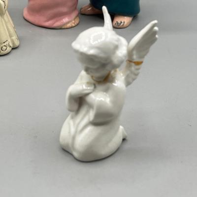 LOT 49: Christmas Decorations - Angel Figurines