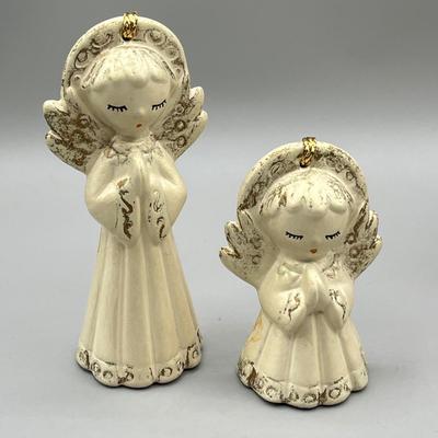 LOT 49: Christmas Decorations - Angel Figurines