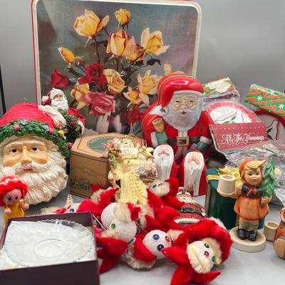 LOT 53: Christmas Decoration Collection - Goebel Hummell Candle Holders and More