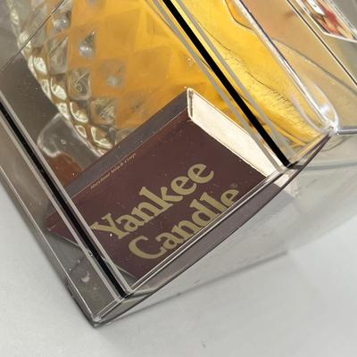 LOT 54: Retired Vintage Yankee Candle Christmas Wish Housewarmer Black Band Label 12.2 Ounce - Never Opened