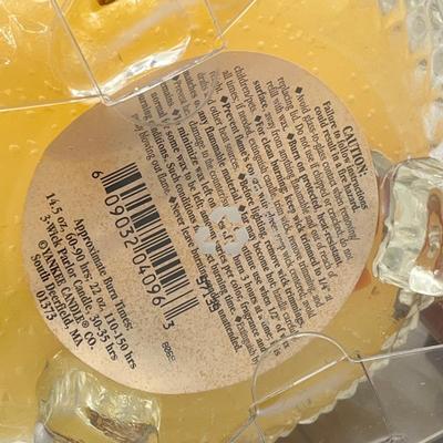 LOT 54: Retired Vintage Yankee Candle Christmas Wish Housewarmer Black Band Label 12.2 Ounce - Never Opened