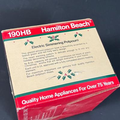 LOT 56: New in Package Christmas Decor - Gorham Crystal Vase and More