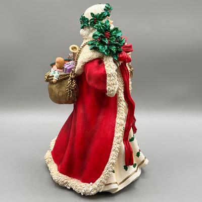 LOT 59: San Francisco Music Box Company Musical Santa Claus in Original Box