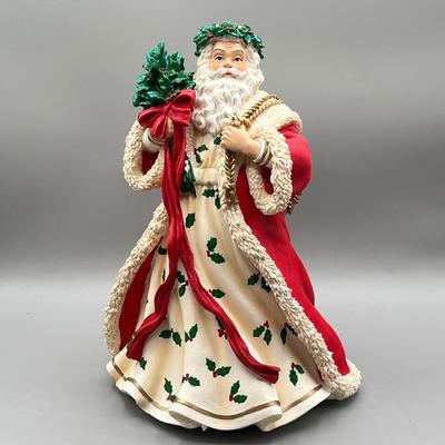 LOT 59: San Francisco Music Box Company Musical Santa Claus in Original Box