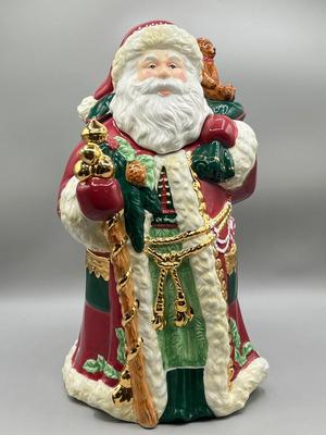 LOT 60: Charter Club Santa Claus Cookie Jar in Original Box