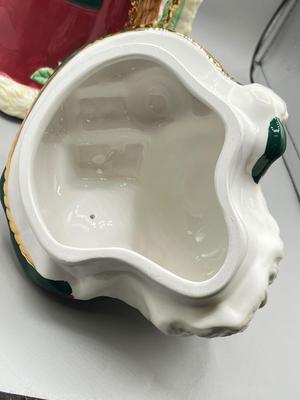 LOT 60: Charter Club Santa Claus Cookie Jar in Original Box