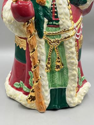 LOT 60: Charter Club Santa Claus Cookie Jar in Original Box