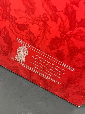 LOT 60: Charter Club Santa Claus Cookie Jar in Original Box