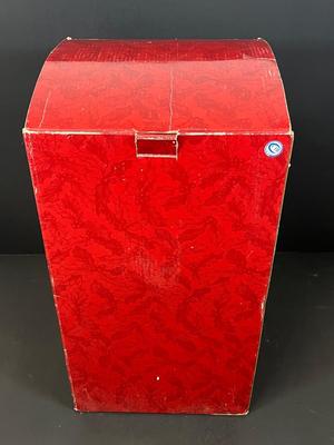 LOT 60: Charter Club Santa Claus Cookie Jar in Original Box