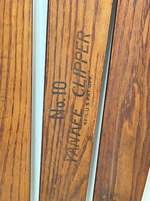 LOT 64: Vintage Flexible Flyer Yankee Clipper 36-Inch Snow Sled No. 10 by S.L. Allen