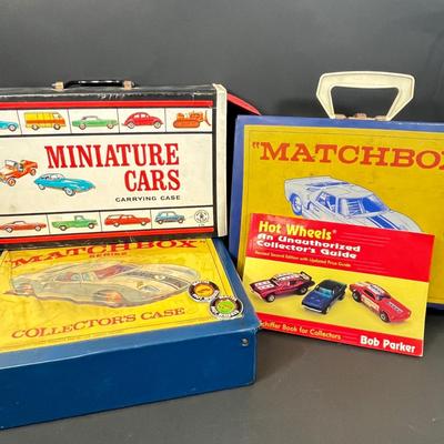 LOT 65: Vintage Matchbox and Hot Wheels Collectibles and Cases
