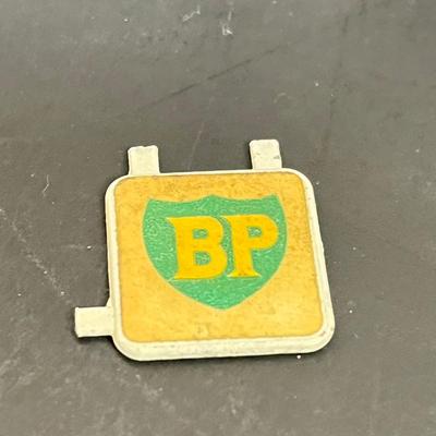 LOT 66: Vintage Matchbox BP Service Station Playset and Racing Car Transporter Truck