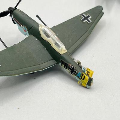 LOT 67: Collection of Vintage Bachmann Miniature War Plane Models - Various Countries