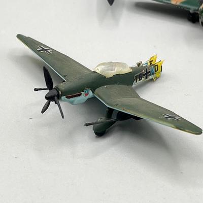 LOT 67: Collection of Vintage Bachmann Miniature War Plane Models - Various Countries