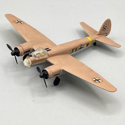 LOT 67: Collection of Vintage Bachmann Miniature War Plane Models - Various Countries