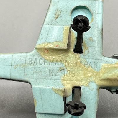 LOT 67: Collection of Vintage Bachmann Miniature War Plane Models - Various Countries