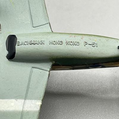 LOT 67: Collection of Vintage Bachmann Miniature War Plane Models - Various Countries