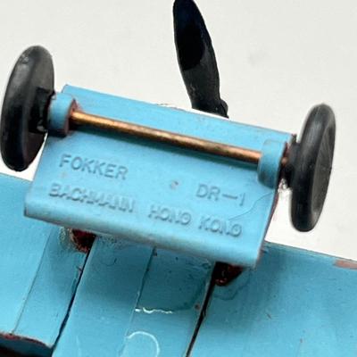 LOT 67: Collection of Vintage Bachmann Miniature War Plane Models - Various Countries