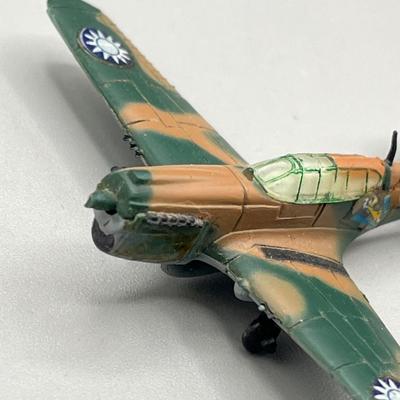 LOT 67: Collection of Vintage Bachmann Miniature War Plane Models - Various Countries