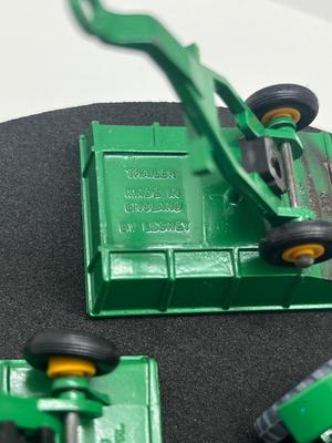 LOT 81: Vintage Lesney Matchbox Ford Tractors and More