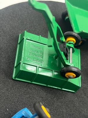 LOT 81: Vintage Lesney Matchbox Ford Tractors and More