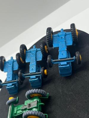 LOT 81: Vintage Lesney Matchbox Ford Tractors and More