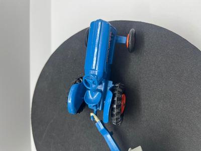 LOT 82: Vintage Lesney Matchbox King Size Fordson Tractor and Whitlock Trailer