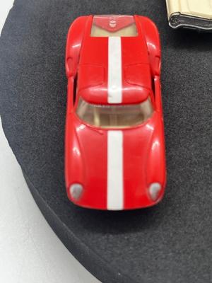 LOT 83: Vintage Aurora "Cigar Box" Cars - Ford "J", Dino Ferrrari, Lola GT and Ford XL 500