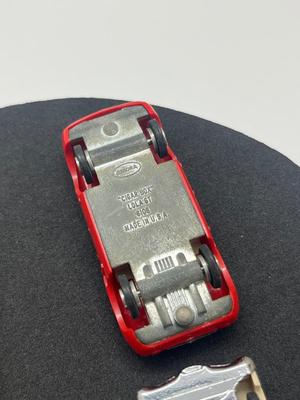 LOT 83: Vintage Aurora "Cigar Box" Cars - Ford "J", Dino Ferrrari, Lola GT and Ford XL 500