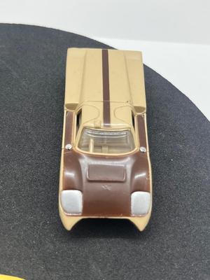 LOT 83: Vintage Aurora "Cigar Box" Cars - Ford "J", Dino Ferrrari, Lola GT and Ford XL 500