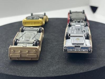 LOT 83: Vintage Aurora "Cigar Box" Cars - Ford "J", Dino Ferrrari, Lola GT and Ford XL 500