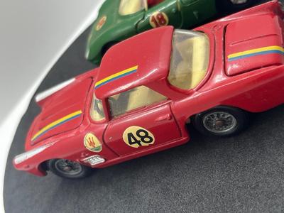 LOT 85: Vintage Mercury Toy Cars - Maserati 3500 GT and Ferrari