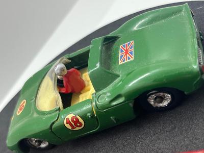 LOT 85: Vintage Mercury Toy Cars - Maserati 3500 GT and Ferrari