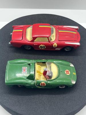 LOT 85: Vintage Mercury Toy Cars - Maserati 3500 GT and Ferrari