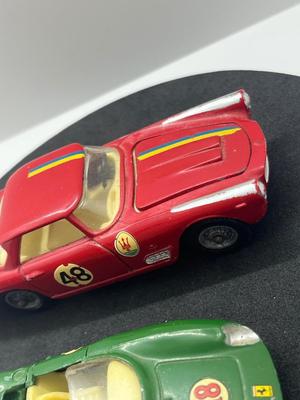 LOT 85: Vintage Mercury Toy Cars - Maserati 3500 GT and Ferrari