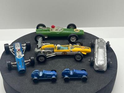 LOT 87: Vintage Toy Cars - Corgi Cooper Maserati Formula I, Tootsietoy Cars and More