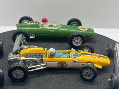 LOT 87: Vintage Toy Cars - Corgi Cooper Maserati Formula I, Tootsietoy Cars and More