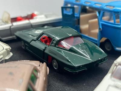 LOT 93: Vintage Lone Star Road Master Impy Super Cars - Jaguar MK X, Volvo 1800S, Rolls Royce Silver Cloud MKIII, Gran Turismo,...